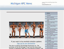 Tablet Screenshot of michigannpcnews.com